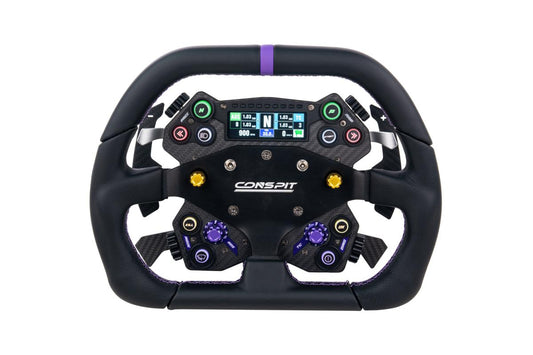 CONSPIT Ares Platinum 18nm + H.AO Hub with Round/D/Open rim