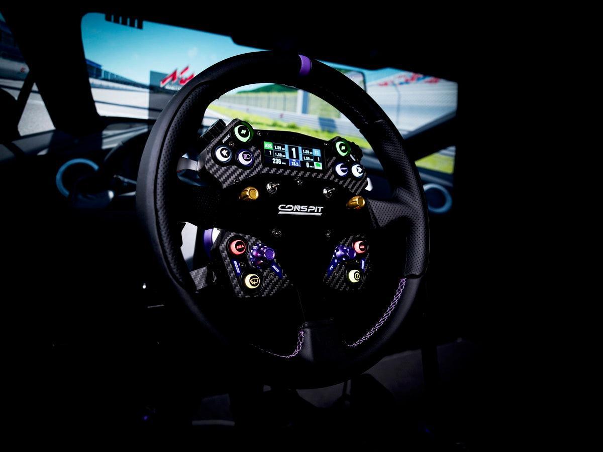 CONSPIT Ares Platinum 18nm + H.AO Hub with Round/D/Open rim