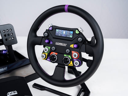 Conspit Apex Bundle - 8Nm wheelbase, CPP Apex 2 pedal, CPP Apex 310 wheelrim