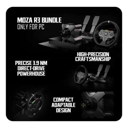 MOZA RACING R3 PC ONLY BUNDLE