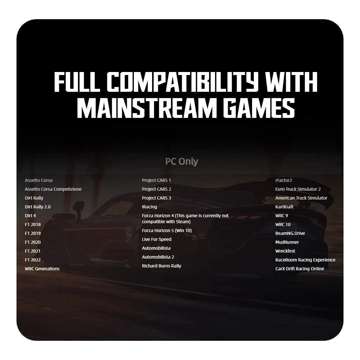 MOZA RACING R3 PC ONLY BUNDLE