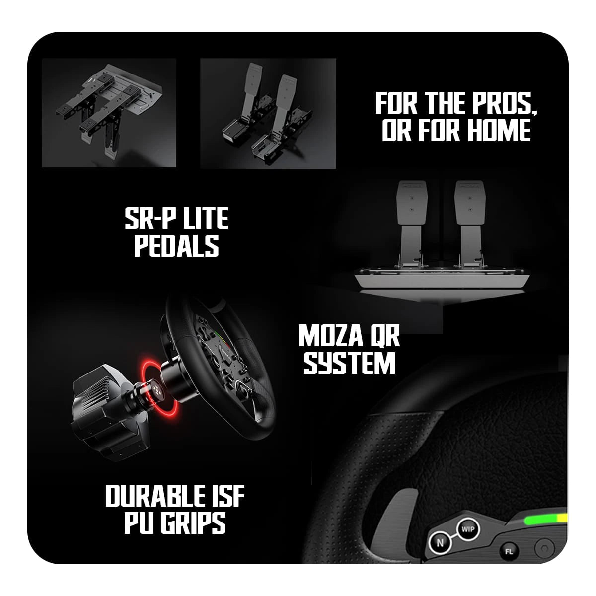 MOZA RACING R3 PC ONLY BUNDLE