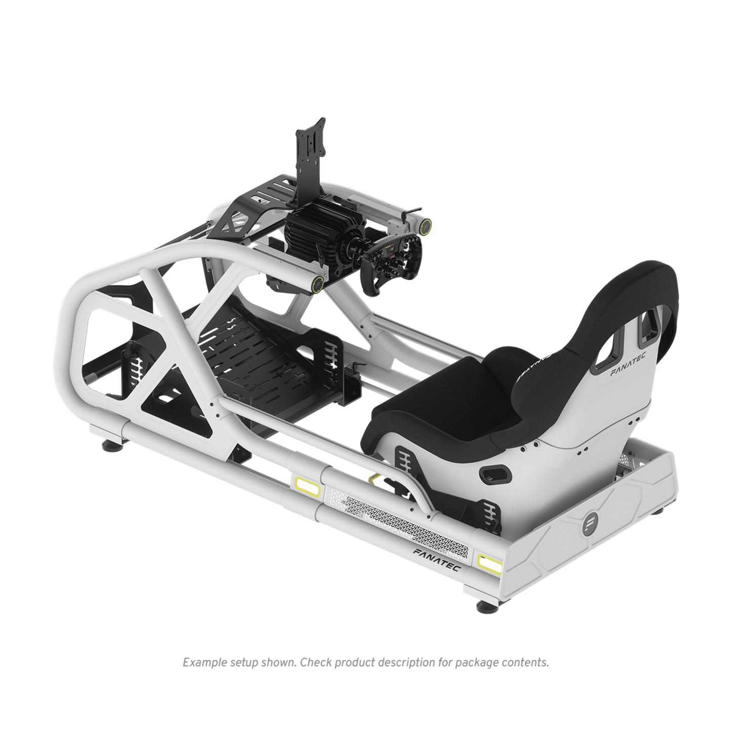 Fanatec ClubSport GT Cockpit White detail