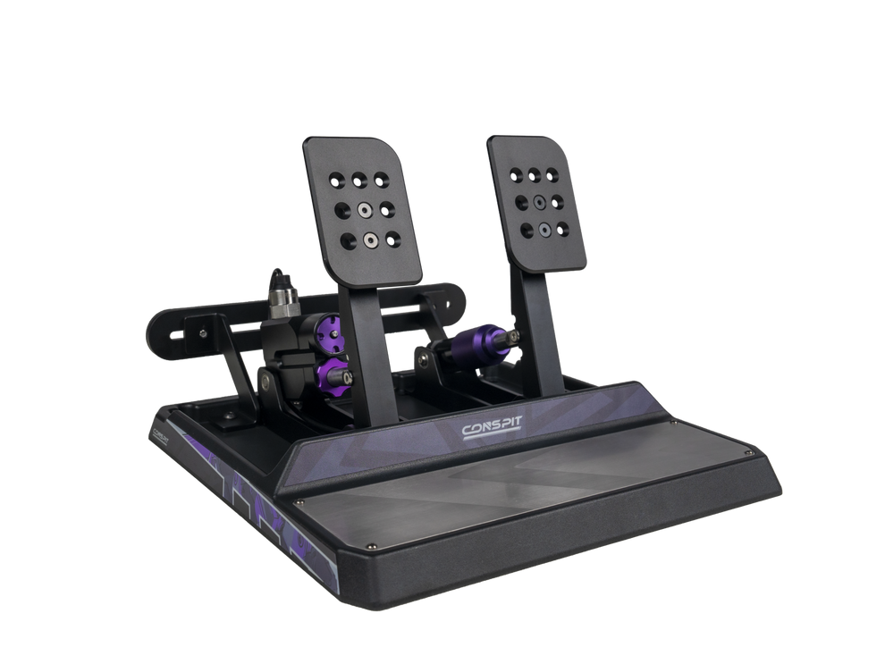 Conspit CPP APEX Hydraulic Sim Racing Pedals | Professional Pedal Set ...