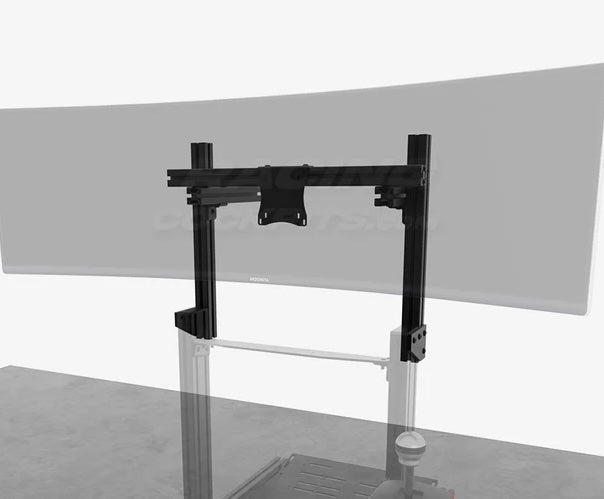 Integrated Single Screen Stand for Sim Rigs | RaceSims