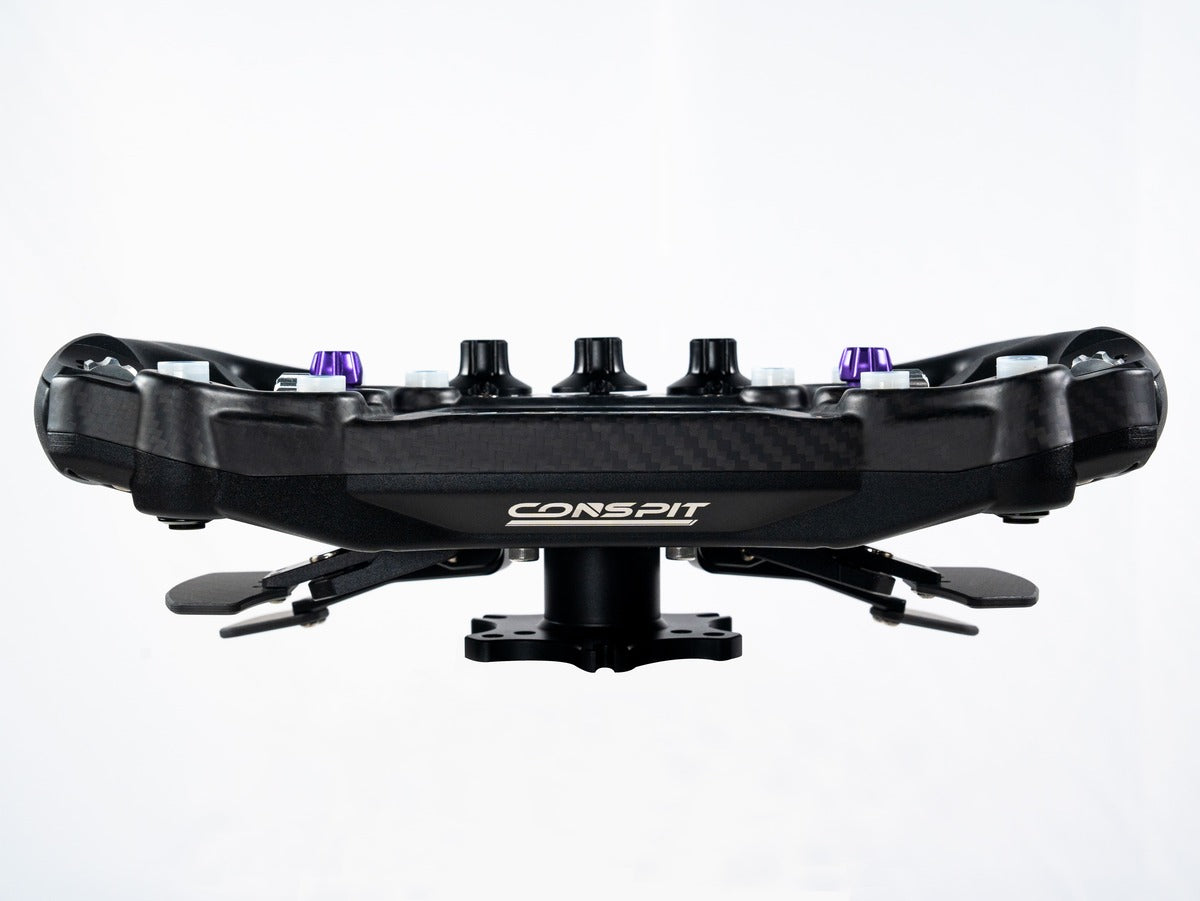 CONSPIT 300GT sim racing wheel featuring sleek design and customizable buttons for immersive gaming experience