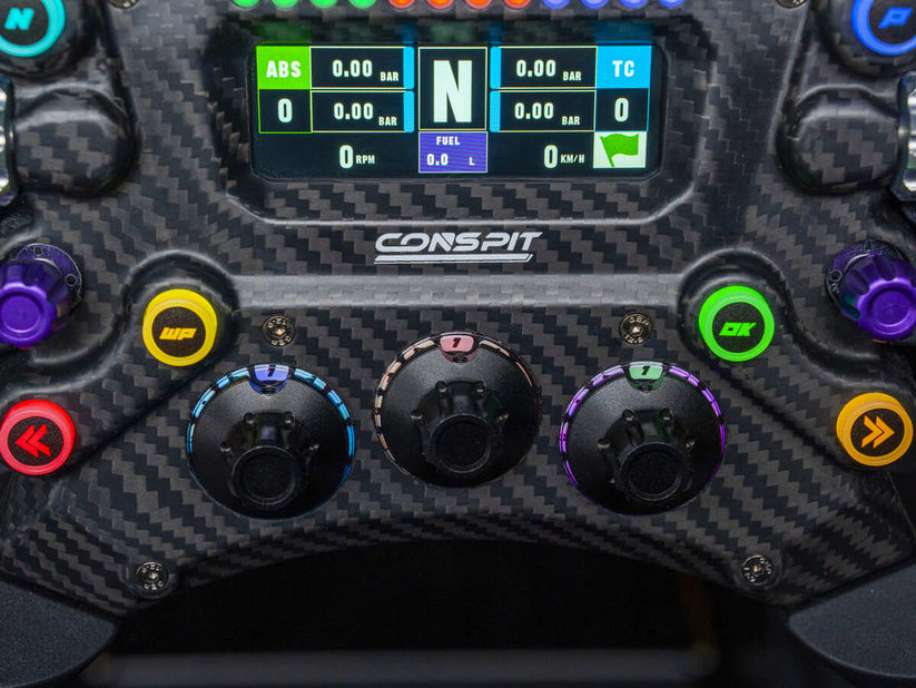 Conspit 300GT Sim Racing Wheel | Carbon Fiber GT Wheel | Race Sims India